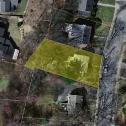 88 Garland Rd, Newton MA 02459-1710 aerial view