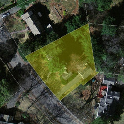138 Dane Hill Rd, Newton MA  02461-2019 aerial view