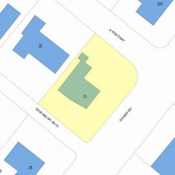 26 Cavanaugh Path, Newton MA 02459-3702 plot plan