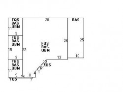 172 Cotton St, Newton MA 02458-2641 floor plan