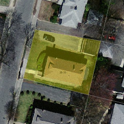 30 Milo St, Newton MA 02465-1012 aerial view