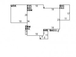 3 Exmoor Rd, Newton MA 02459-1207 floor plan