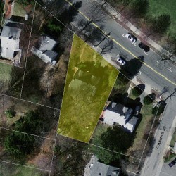410 Homer St, Newton MA  02459-1443 aerial view