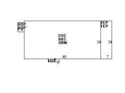 10 Oakland St, Newton MA  02458-1801 floor plan