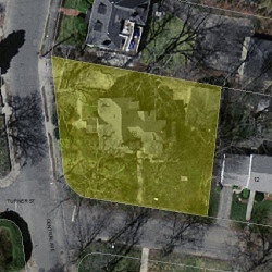 56 Central Ave, Newton MA 02460-1709 aerial view