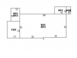 428 Dudley Rd, Newton MA  02459-2812 floor plan