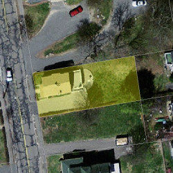 50 Oak St, Newton MA 02464-1422 aerial view