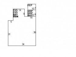 33 Cook St, Newton MA  02458-1311 floor plan