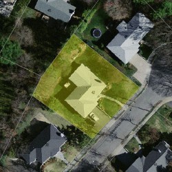 42 Fairhaven Rd, Newton MA 02459-3424 aerial view