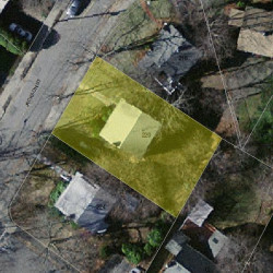 220 Jackson St, Newton MA 02459-2540 aerial view