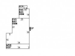 303 Nahanton St, Newton MA  02459-2900 floor plan