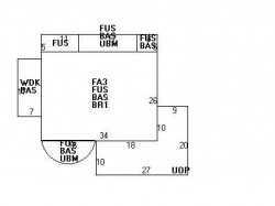 21 Furber Ln, Newton MA 02459-1503 floor plan