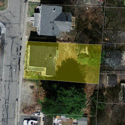 10 Mechanic St, Newton MA  02464-1414 aerial view