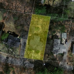 341 Waban Ave, Newton MA 02468-1349 aerial view