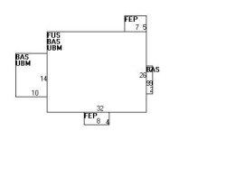 20 Merton St, Newton MA  02458-2222 floor plan