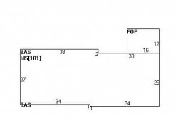 121 Deborah Rd, Newton MA 02459-2866 floor plan