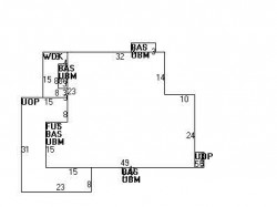 97 Cypress St, Newton MA 02459-2246 floor plan