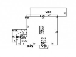39 Gray Cliff Rd, Newton MA  02459-2016 floor plan