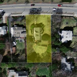 808 Commonwealth Ave, Newton MA 02459-1020 aerial view