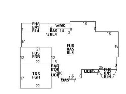 156 Country Club Rd, Newton MA 02459-3113 floor plan