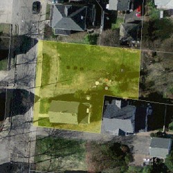 16 Jasset St, Newton MA  02458-1015 aerial view