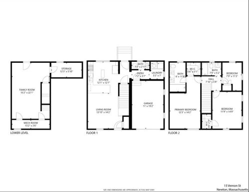 15 Vernon St, Newton MA  02458-2022 exterior