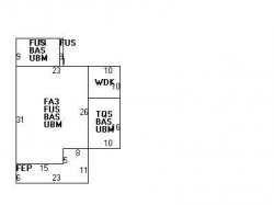 11 Normandy Rd, Newton MA  02466-2513 floor plan