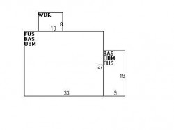 64 Larchmont Ave, Newton MA  02468-2030 floor plan