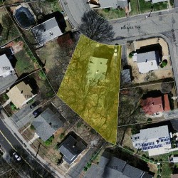 48 Indiana Ter, Newton MA 02464-1337 aerial view