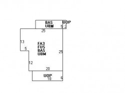 69 Rockland Pl, Newton MA  02464-1214 floor plan