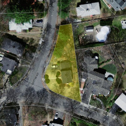 53 Helene Rd, Newton MA  02468-1024 aerial view