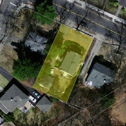 150 Woodward St, Newton MA 02461-1313 aerial view
