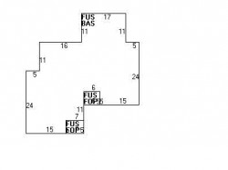 21 Wilson Cir, Newton MA  02461-1111 floor plan