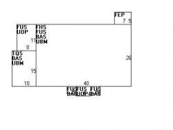 61 Prentice Rd, Newton MA 02459-1325 floor plan