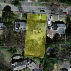 20 Wyman St, Newton MA 02468-1517 aerial view