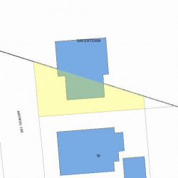 36 Boyd St, Newton MA 02458 plot plan