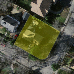 3 Whittlesey Rd, Newton MA  02459-2621 aerial view