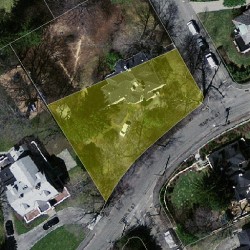 35 Temple St, Newton MA  02465-2306 aerial view