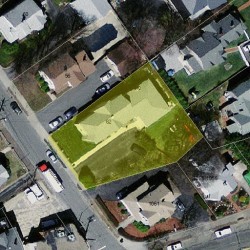 62 Parsons St, Newton MA 02465-2136 aerial view