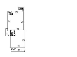 309 Cherry St, Newton MA 02465-1641 floor plan
