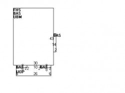 401 Albemarle Rd, Newton MA  02460-1357 floor plan