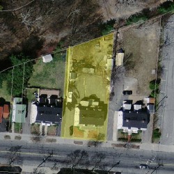307 California St, Newton MA 02458-1052 aerial view