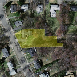 184 Upland Ave, Newton MA 02461-2043 aerial view