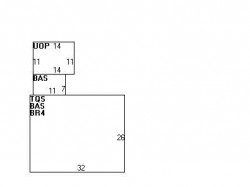 13 Bemis Rd, Newton MA 02460-1204 floor plan