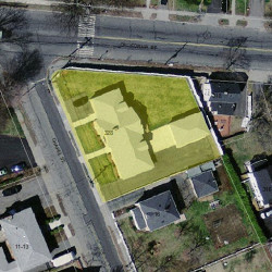 328 California St, Newton MA 02458-1053 aerial view