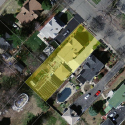 26 Broadway Ter, Newton MA  02460-1404 aerial view