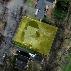 94 Day St, Newton MA 02466-2922 aerial view