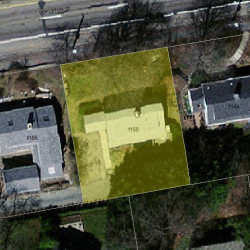 1150 Boylston St, Newton MA 02464-1015 aerial view