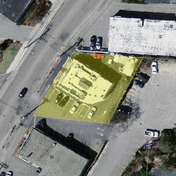 40 Needham St, Newton MA  02461-1616 aerial view