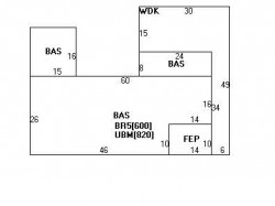 106 Oliver Rd, Newton MA  02468-2308 floor plan
